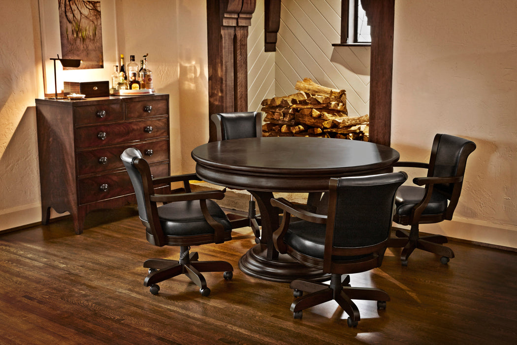 Brunswick Centennial Classic Game Table Chairs