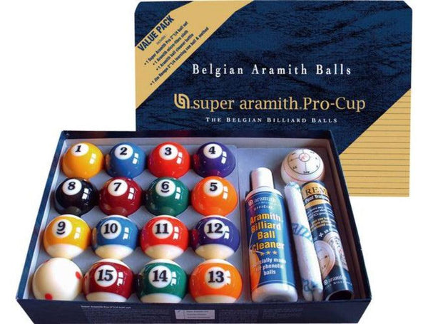 Aramith Super Pro Cup Value Pack — Pooltables.com